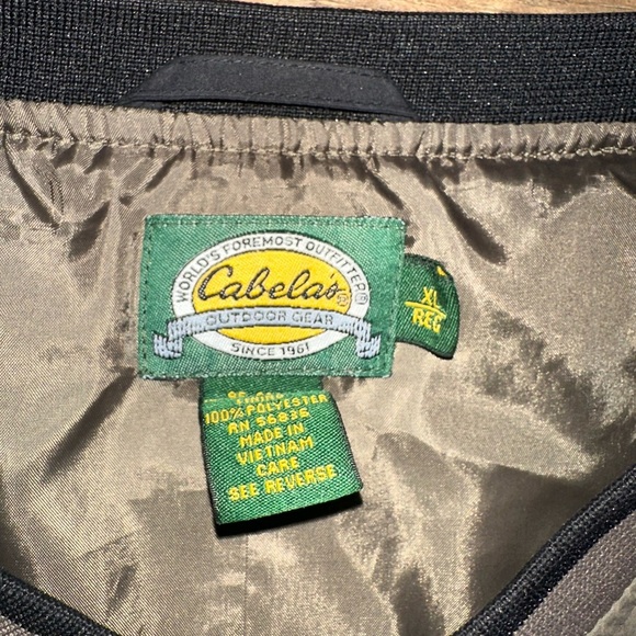 Cabela’s Men’s Jacket Pullover Windbreaker     V-Neck XL - Picture 5 of 5
